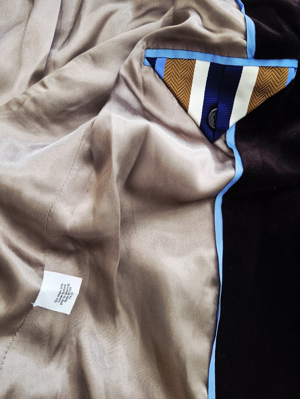J. Crew Vintage 2007 Velvet Bella Blazer 6 8 - Picture 8 of 8